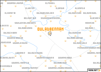 map of Oulad Ben Nam
