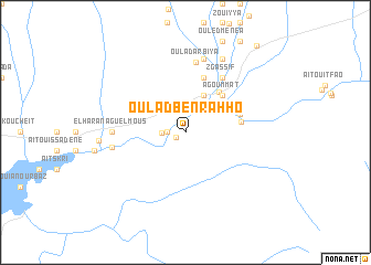 map of Oulad Ben Rahho