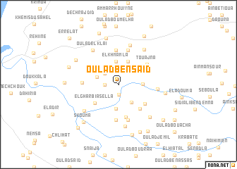 map of Oulad Ben Saïd