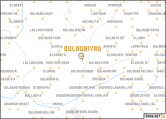 map of Oulad Biyad