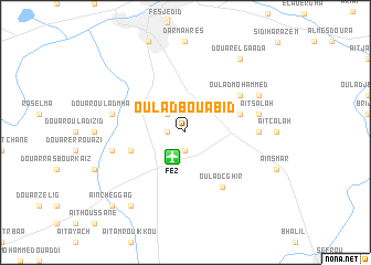 map of Oulad Bou Abid