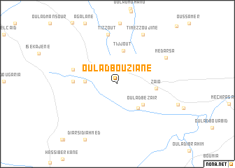 map of Oulad Bou Ziane