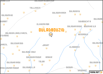 map of Oulad Bou Zid