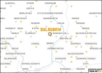 map of Oulad Brih