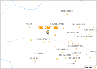 map of Oulad Chadi