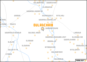 map of Oulad Chaïb