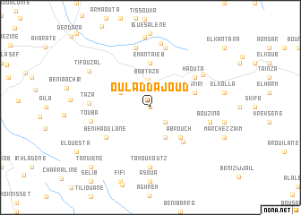 map of Oulad dʼAjoud