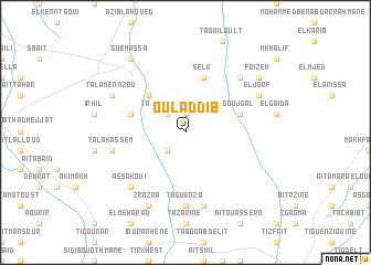 map of Oulad Dib