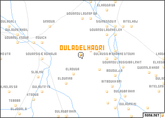 map of Oulad el Hadri