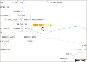 map of Oulad el Haj