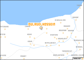 map of Oulad el Hosseïn