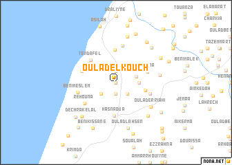 map of Oulad el Kouch