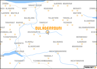 map of Oulad er Rouni