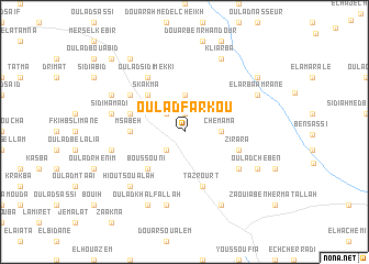 map of Oulad-Farkou