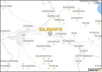 map of Oulad Ghfir