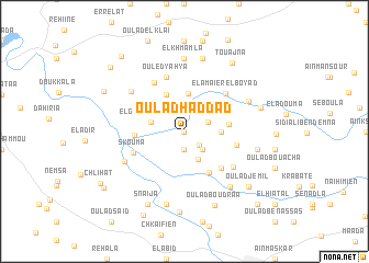 map of Oulad Haddad