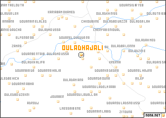 map of Oulad Haj Ali