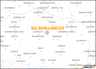 map of Oulad Hajj Bachir