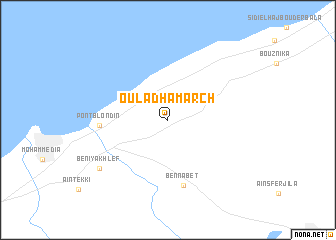 map of Oulad Hamarch