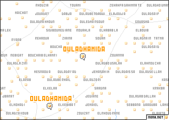 map of Oulad Hamida