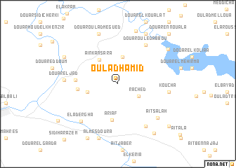 map of Oulad Hamid