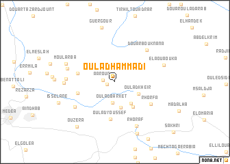 map of Oulad Hammadi