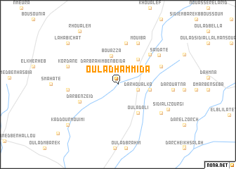 map of Oulad Hammida