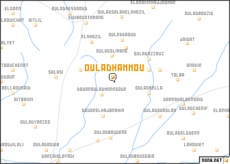 map of Oulad Hammou