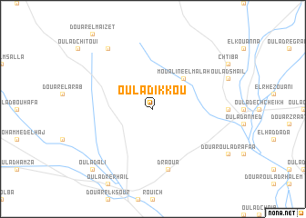 map of Oulad Ikkou