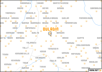 map of Ouladin