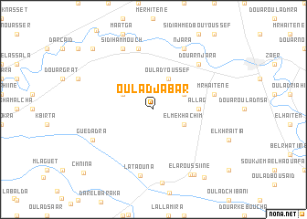 map of Oulad Jabar