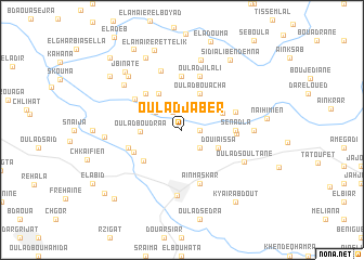 map of Oulad Jaber