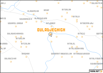 map of Oulad Jeghigh