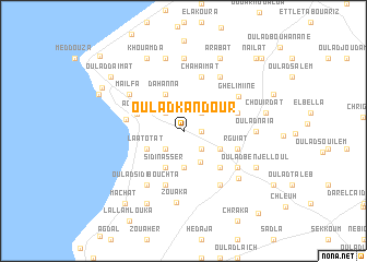 map of Oulad Kandour