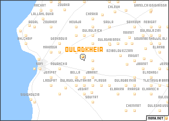 map of Oulad Kheïa