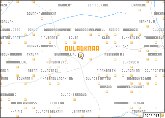 map of Oulad Knaa