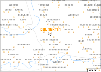 map of Oulad Ktir