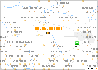 map of Oulad Lahsene