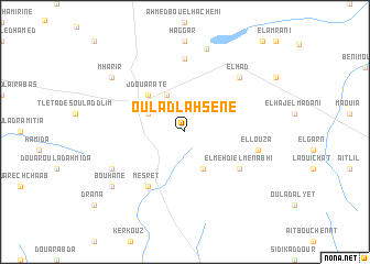 map of Oulad Lahsene