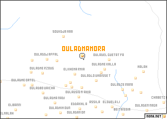 map of Oulad Mamora