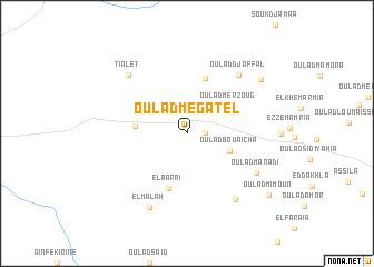 map of Oulad Megatel