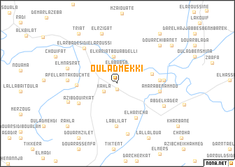 map of Oulad Mekki