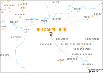 map of Oulad Melloûk