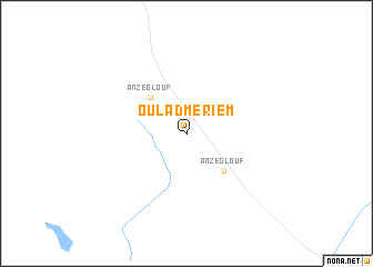 map of Oulad Meriem