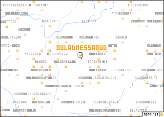 map of Oulad Messaoud