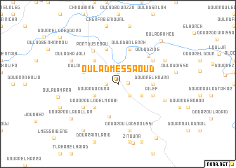 map of Oulad Messaoud