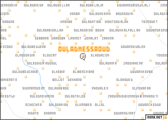 map of Oulad Messaoud