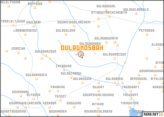 map of Oulad Mosbah