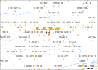 map of Oulad Moussa