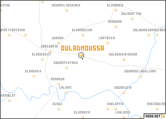 map of Oulad Moussa